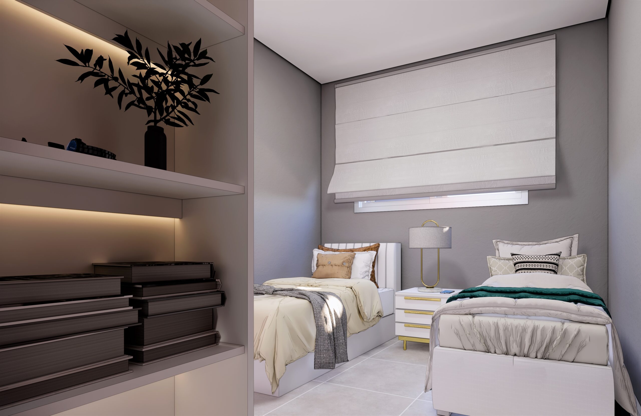 DORMITORIO 01 - AP 01